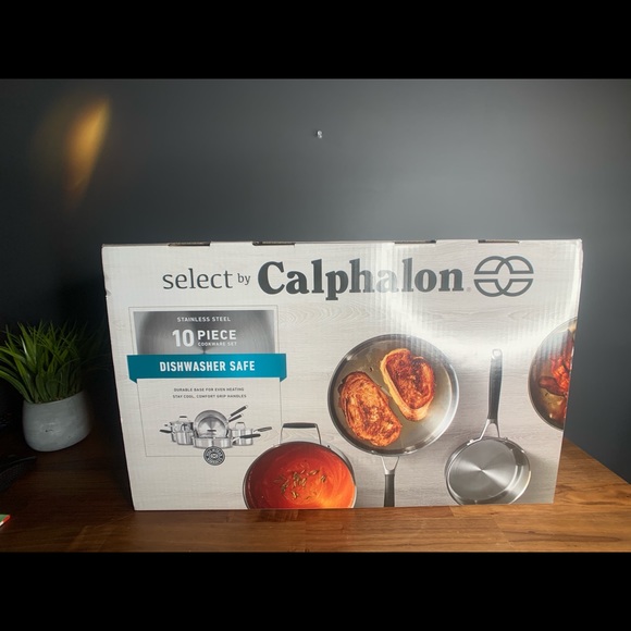 Calphalon Stainless Steel 10pc Cookware - Picture 6 of 7